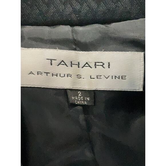 TAHARI ASL BLAZER 2 BLACK - Picture 5 of 6
